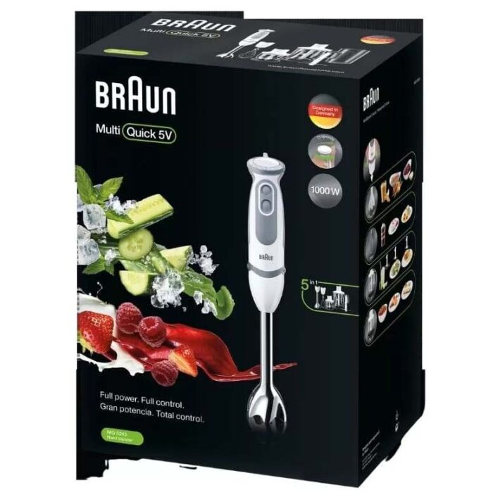 Braun Hand Blender MQ 5245 WH 3 in 1