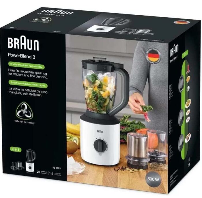 Braun Jug Blender JB 3123 3 in 1