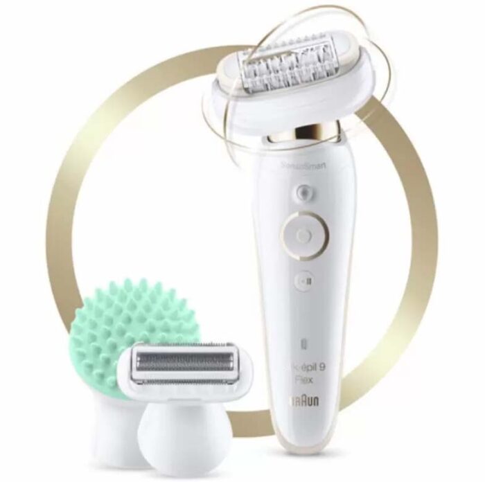Braun Silk epil 9 Flex Epilator SES 9020 With 6 Extras
