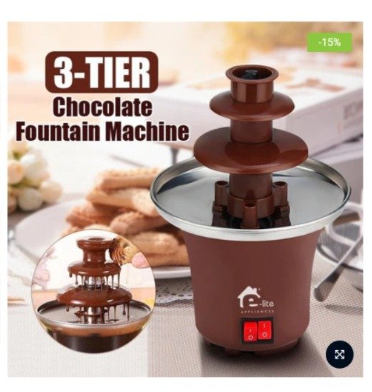 E-Lite Chocolate Fountain ECF-110